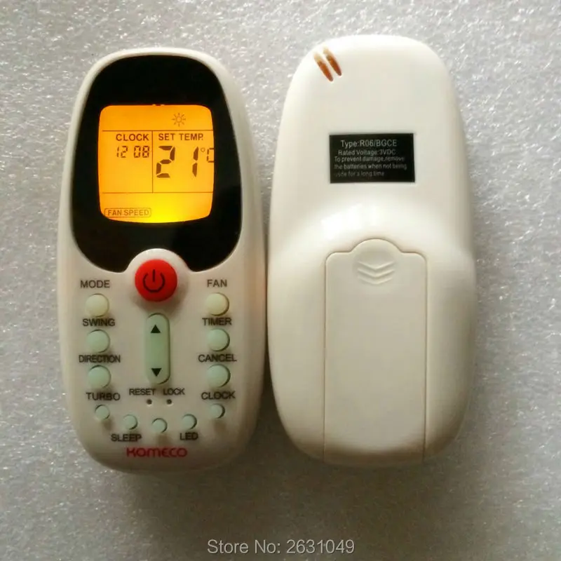 Пульт дистанционного управления для кондиционера подходит Midea Komeco Comfee со