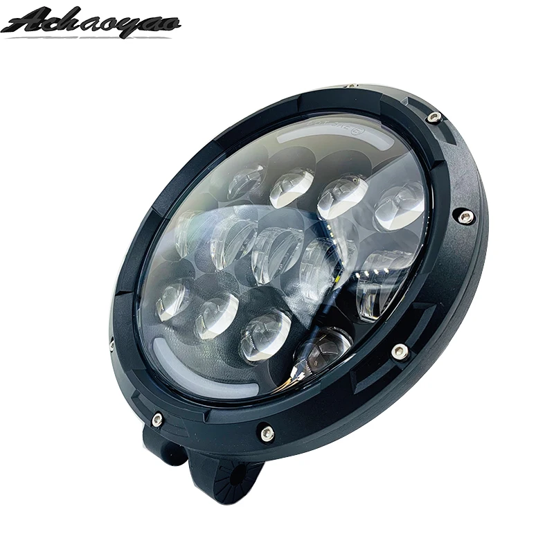 12vLED аксессуары для бара barra road luces para auto araba aksesuar offroad royal enfield Рабочая световая
