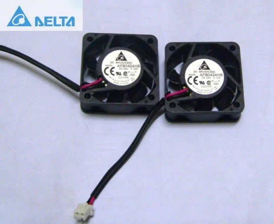 Для delta AFB0424HB 4 см 40*40*20 мм DC24V 0.12A AFB0424SHB 0.18A | Компьютеры и офис