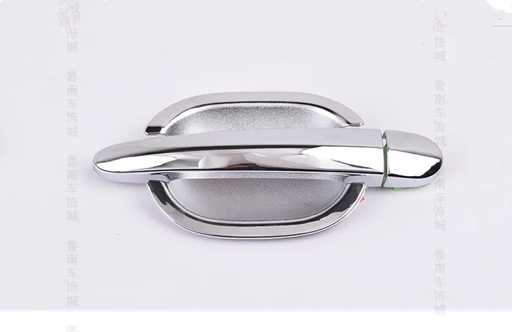 New Chrome Car Door Handle + Cup Bowl Cover Trim With Smart Entry Buttons For Chery Tiggo 5 2014 2015 Accessories | Автомобили и