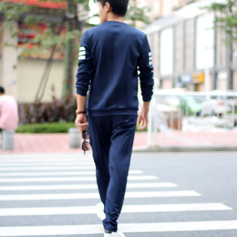 Брендовый повседневный мужской спортивный костюм в стиле хип-хоп спортивные