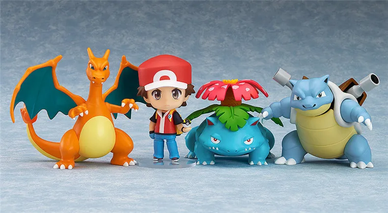 Мультфильм 20th юбилей чемпионов издание Фигурки игрушки pkm Charizard Venusaur Blastoise фигурки подарок для детей
