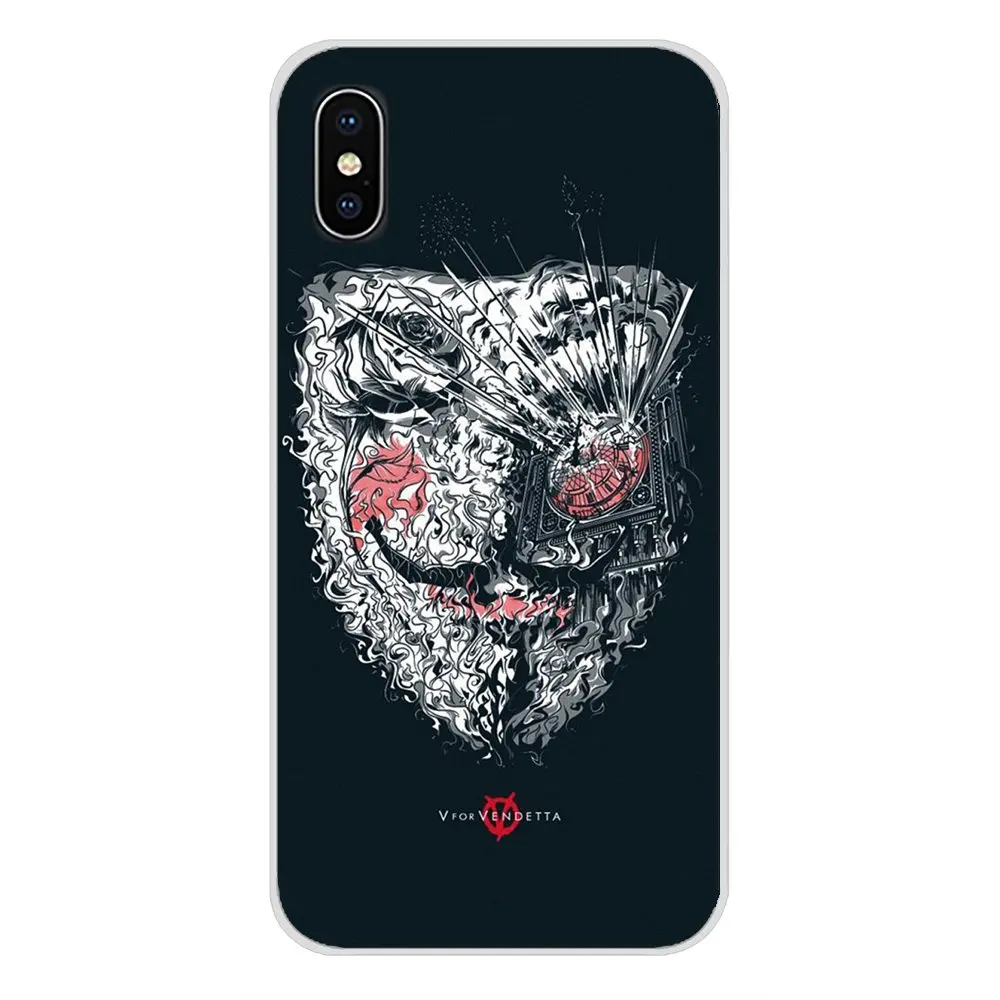 Аксессуары чехлы для телефонов Чехлы V Vendetta Samsung A10 A30 A40 A50 A60 A70 Galaxy S2 Note 2 3 Grand Core Prime |