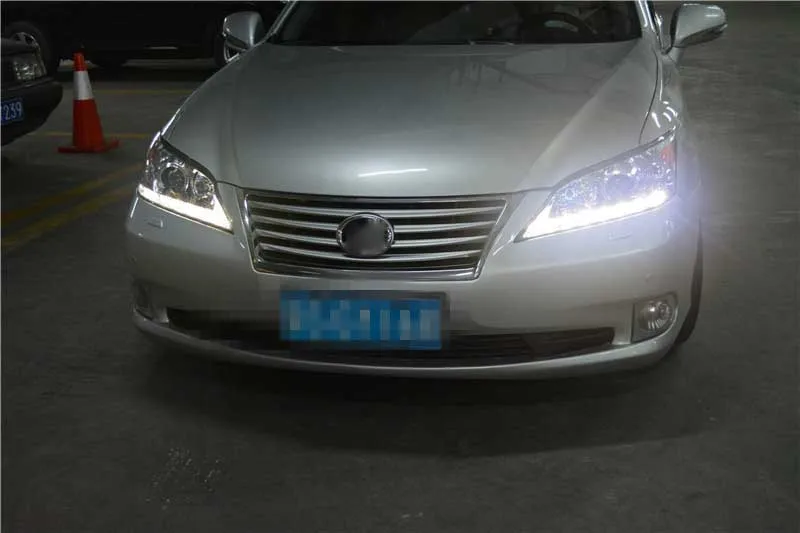 KOWELL автомобильный Стайлинг для головного фонаря для Lexus ES 250 для ES 300 для ES 350 СВЕТОДИОДНЫЕ фары 2008 2009 2010 2011 2012 2013