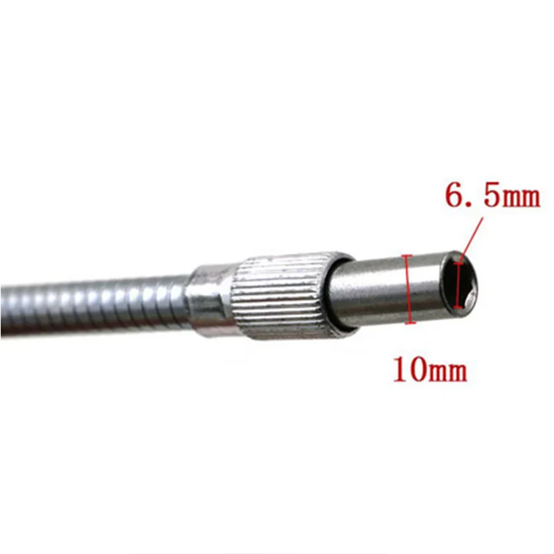 New 30cm Multi-functional Universal Metal Flexible Shaft Extension Rod Hose Drill Electric Screwdriver Approved Head Dedicated |