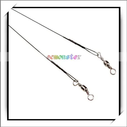 Free Shipping 60pcs Steel Fishing Wire Spinner Leaders Good and High Quality 89005137 | Спорт и развлечения