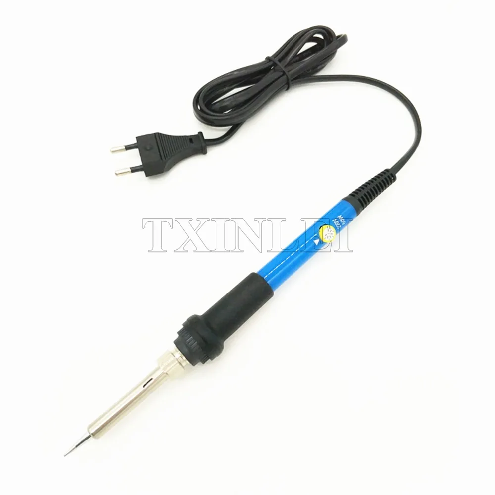 60W Electric Soldering Iron Set Temperature Adjustable Welding Repair Tool Kit with 5 Tips Desoldering pump Wire Tweezers | Инструменты