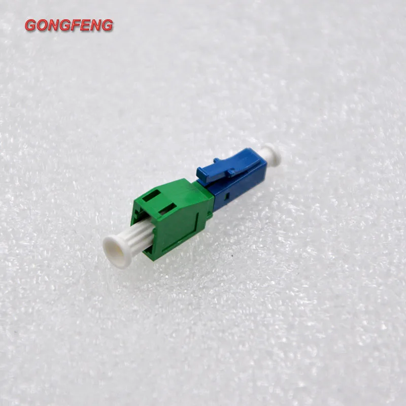 GONGFENG 10 шт. Новый LC/APC Female-LC/UPC мужской волоконно-оптический разъем адаптер фланец