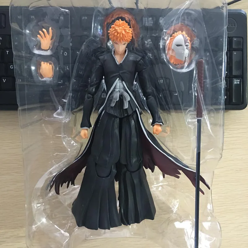 Play Arts Bleach Kurosaki Ichigo фигурка PA игрушка Kai Модель 25 см