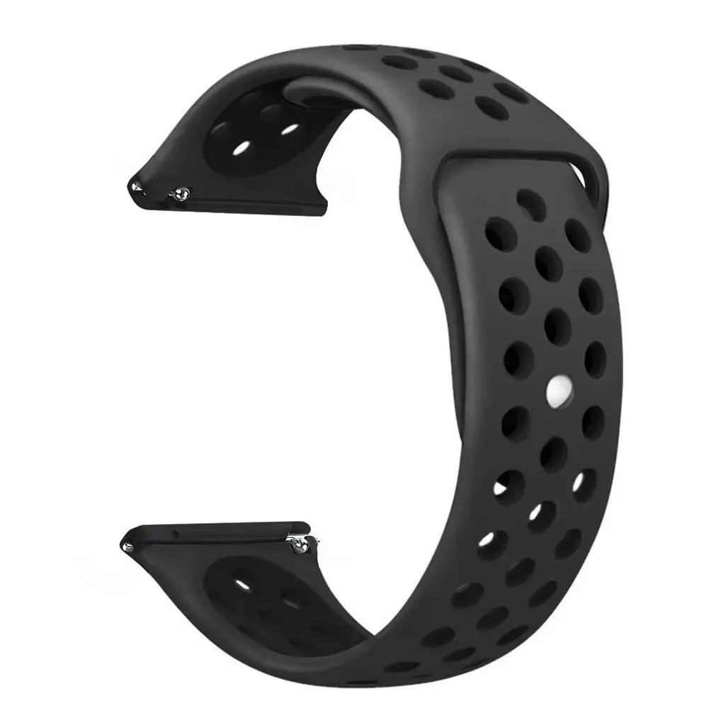 gray black Спортивные ремешки для часов fitbit versa, ремешок спортивный силиконовый ремешок на запястье Браслет замена Браслет ремешок для часов ремень для fitbit versa, ремешок - Цвет: gray black