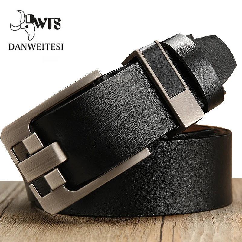 

[DWTS]belt male leather belt men male genuine leather strap luxury pin buckle belts for men belt Cummerbunds ceinture homme