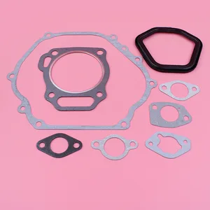 crankcase cylinder carburetor valve intake gasket set for honda gx390 gx340 13hp 11hp gx 390 340 chinese 188f engine motor part free global shipping