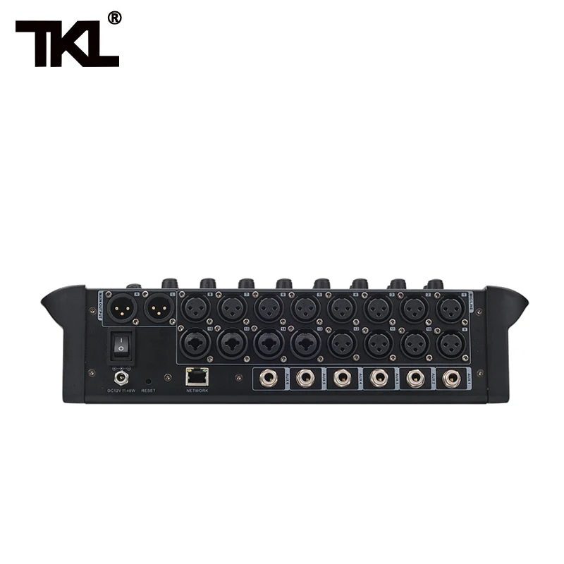 TKL M16.8 профессиональный аудио цифровой микшер Ipad 16 каналов USB wifi DJ смешивание звука для караоке KTV матч Вечерние