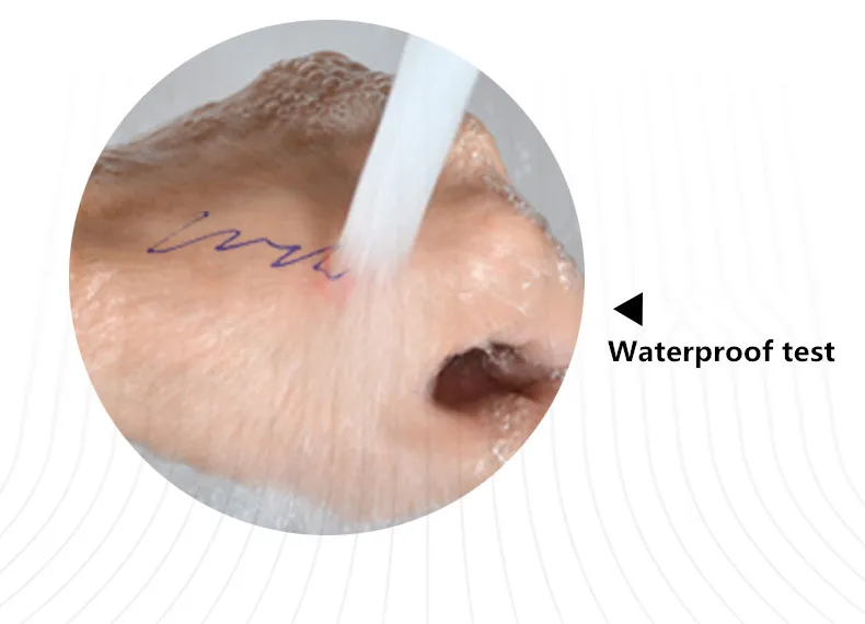 Хирургический маркер для боди арта бровей белой доски Markery Promarker