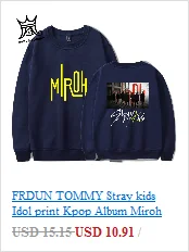 Frdun Tommee Stray Kids/укороченный свитер с круглым вырезом; Женская толстовка с длинными рукавами в стиле поп; Лидер продаж года; уличная одежда; пикантная Одежда для девочек