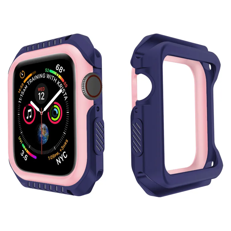 Защитный чехол ProBefit из силикона и поликарбоната для Apple Watch 4, 5, 40 мм, 44 мм, защитный чехол-бампер для iWatch 3, 2, 1, 38 мм, 42 мм