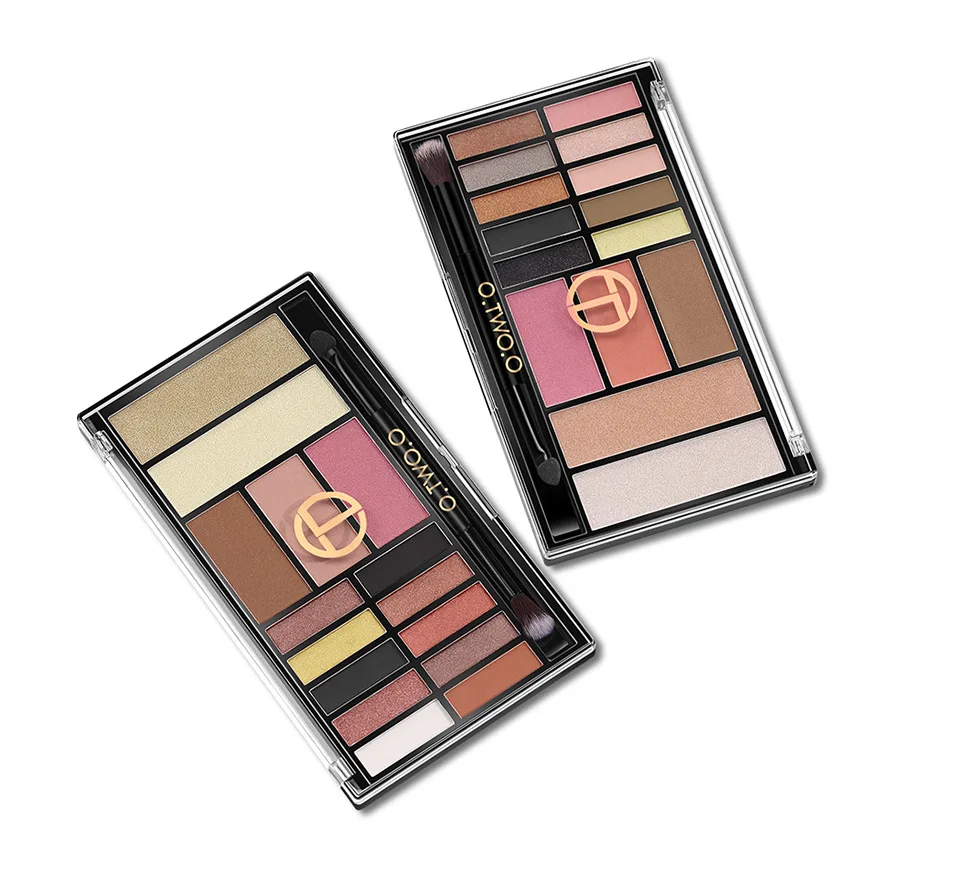 Тени для век Палитра Nudes Smokey Eyes матовые тени блестящие мерцающие пигментные