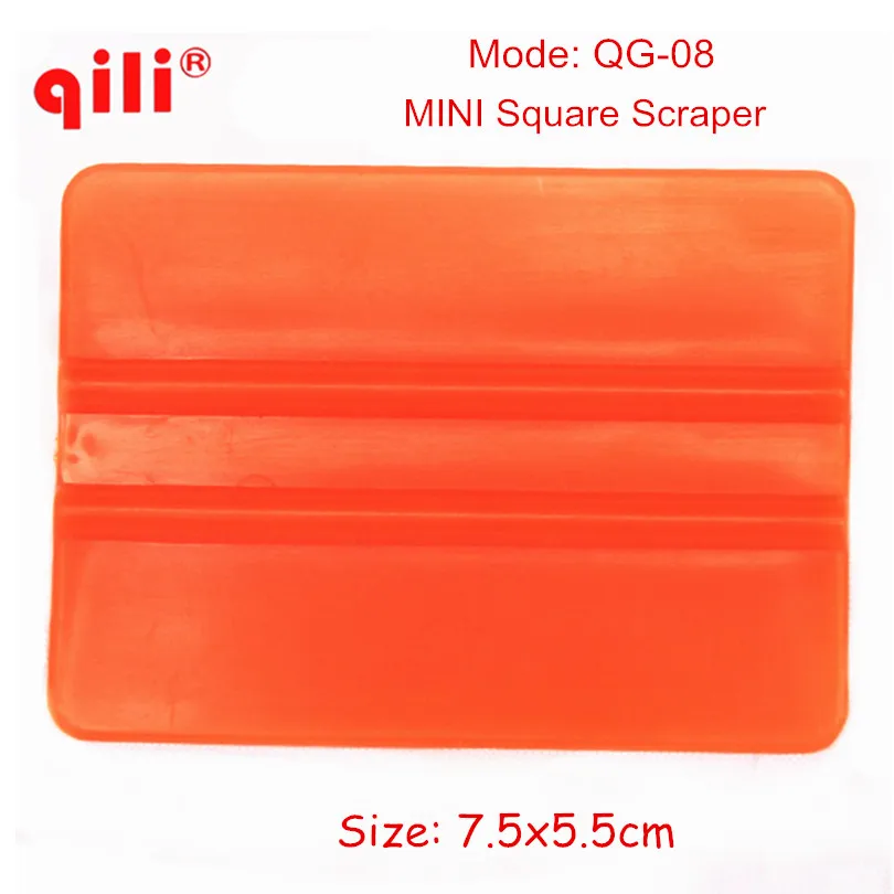 

1000pcs/lot QILI QG-08 Super Mini Film Scraper Tools Squeegee Plastic Vinyl Car Wrap Tools Window Film install Squeegee DHL Free