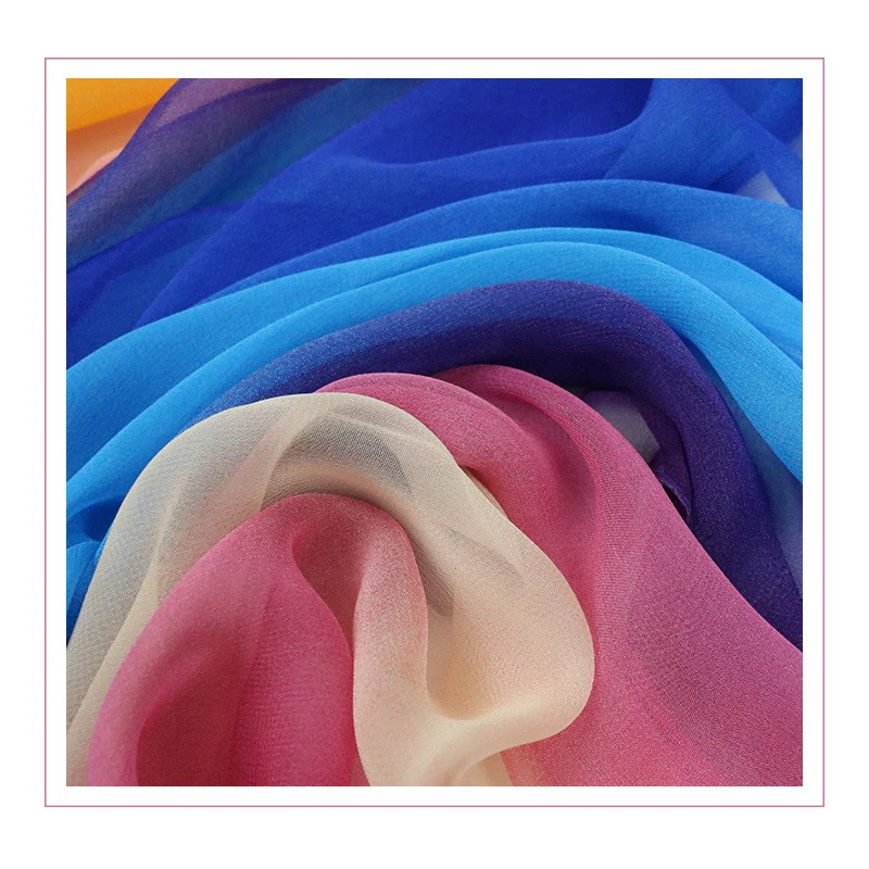 

Fashion Women Ombre Scarf Soft Wrap Ladies Shawl Spring Summer Silk Chiffon Scarf Elegant Beautiful Plain Beach Scarves Ladies