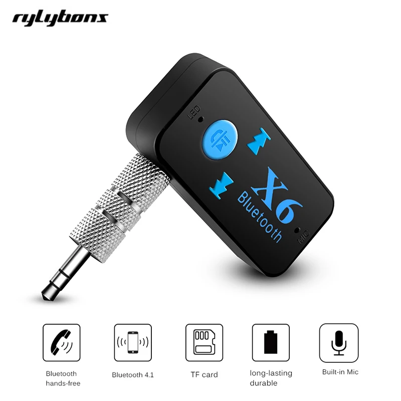 4 1 EDR беспроводной мини Bluetooth автомобильный комплект TF карта Воспроизведение A2DP Mp3