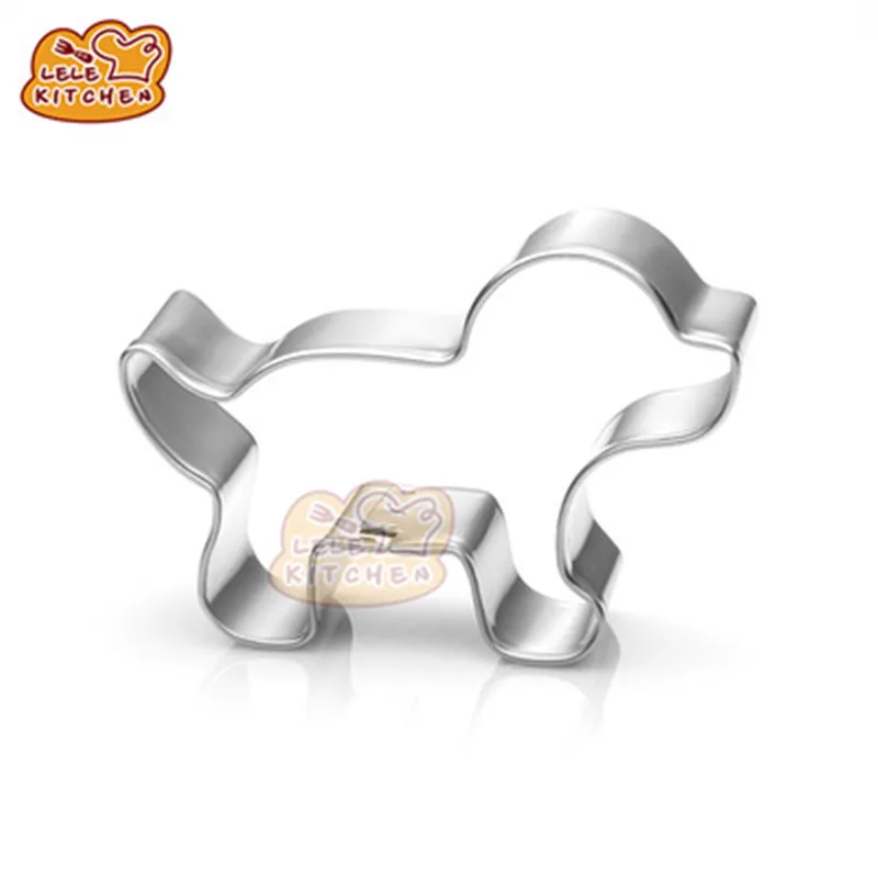 6 видов стилей животное собака кость лапа печенья Резак Плесень 3D Сахар ремесло