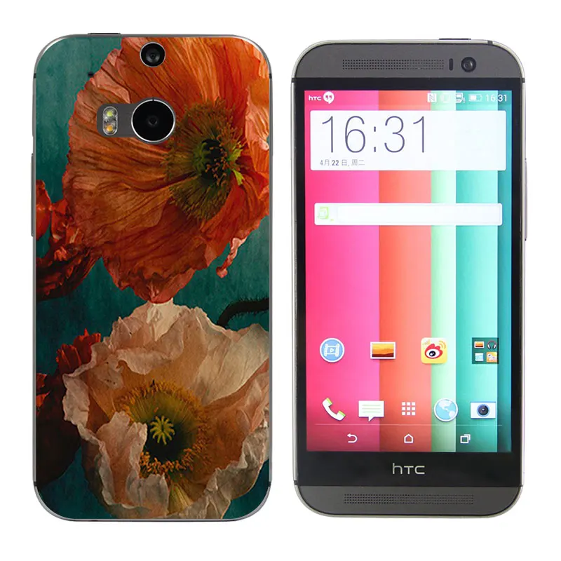 Phone Case for Coque HTC One M8 M8s Back Cover Silicon TPU Skateboard Printing Soft Capa |
