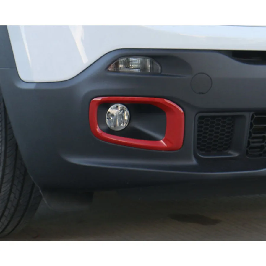 Для Jeep Renegade 2015 2016 автомобильный Стайлинг 2 шт./компл. хромированный ABS внешний