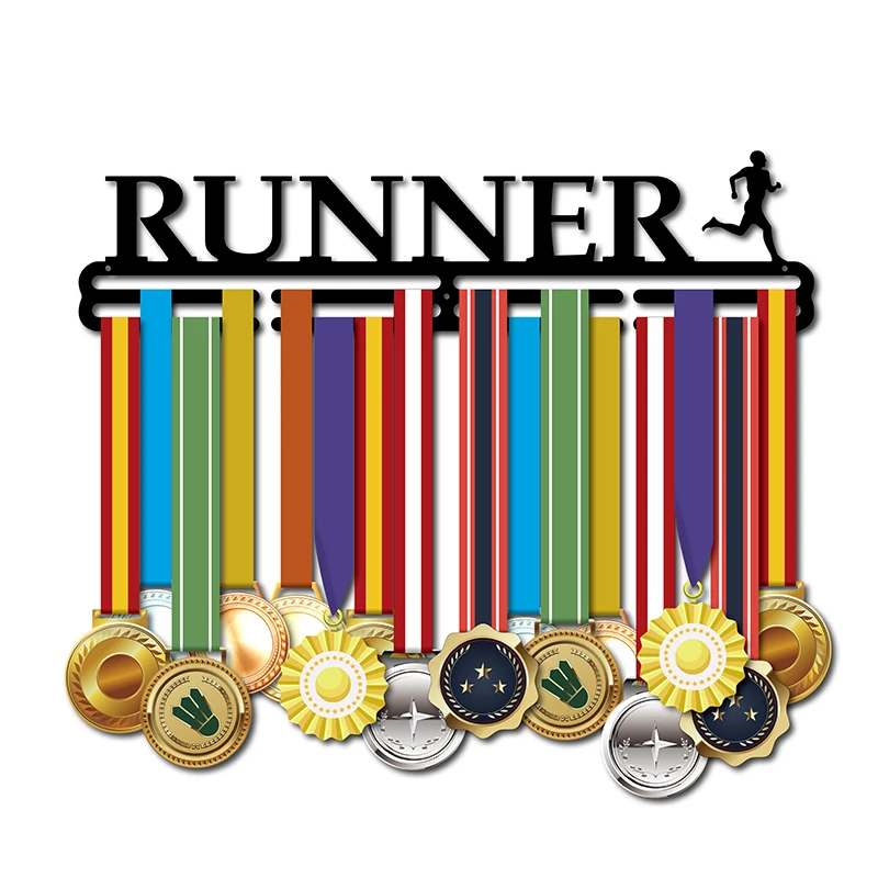 

Medal hanger display Running medal holder Iron medal holder display hold 36~45 medals