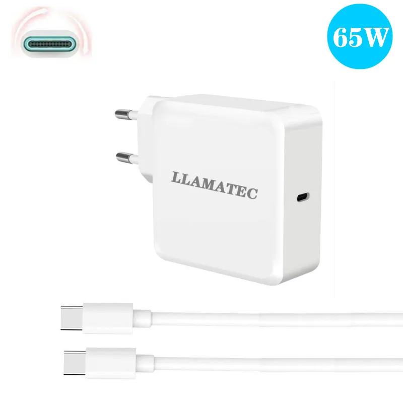 Сетевое зарядное устройство USB Type C с портом 65 Вт|Адаптеры для ноутбуков| |