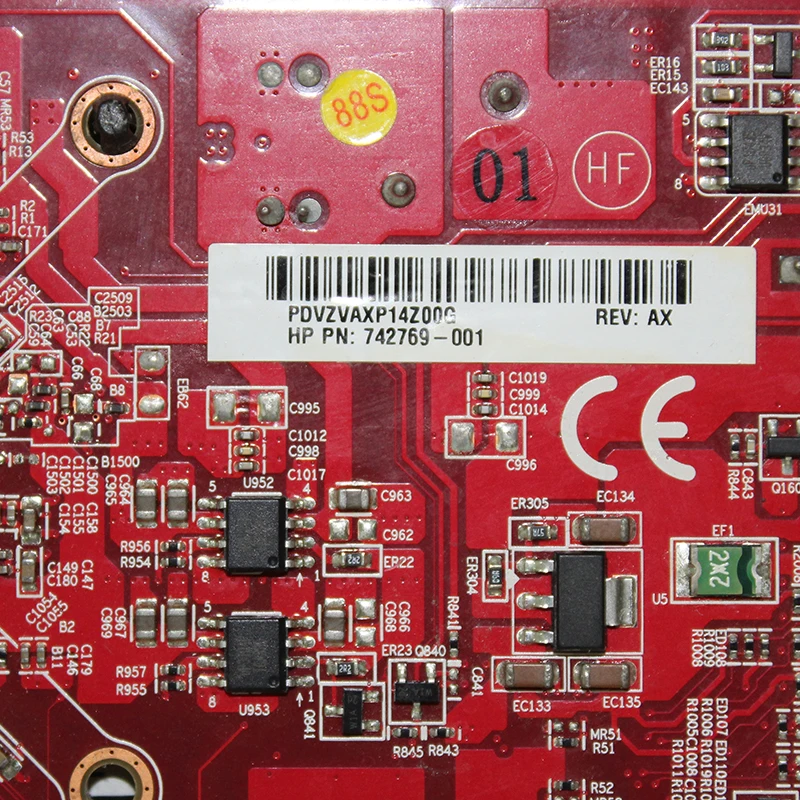 AMD Radeon R5 235 1G DDR3 настольная видеокарта GPU HDMI DVI выходной интерфейс для hp 742769-001