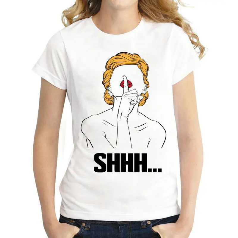 2019 модные печати женские футболки белый хлопок Для женщин лето Повседневное Harajuku