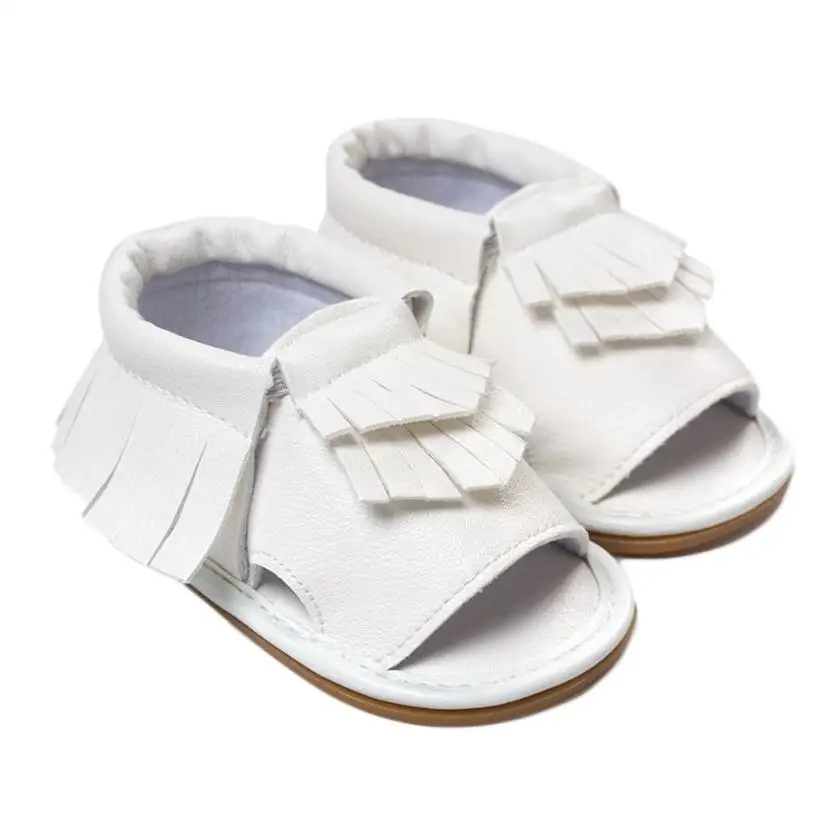 2017 бахрома Slip On Baby кисточкой малышей Принцесса Обувь для девочек Детская обувь