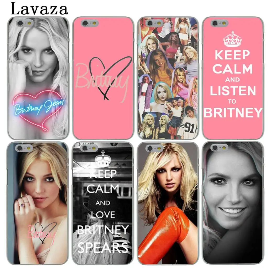 Жесткий чехол Lavaza Britney spares для iPhone XR X 11 Pro XS Max 7 8 6S 5 5S SE 4S 4 10