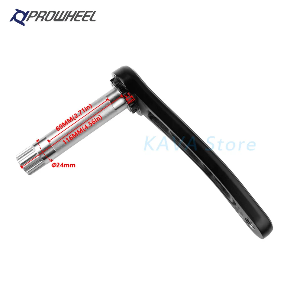 PROWHEEL MTB велосипед для горного велосипеда костюм с каретка BB 170 мм передняя Звездочка узкая широкая цепь из колец цепь 30/32/34/36/38T Crank Звездочка для SRAM GXP