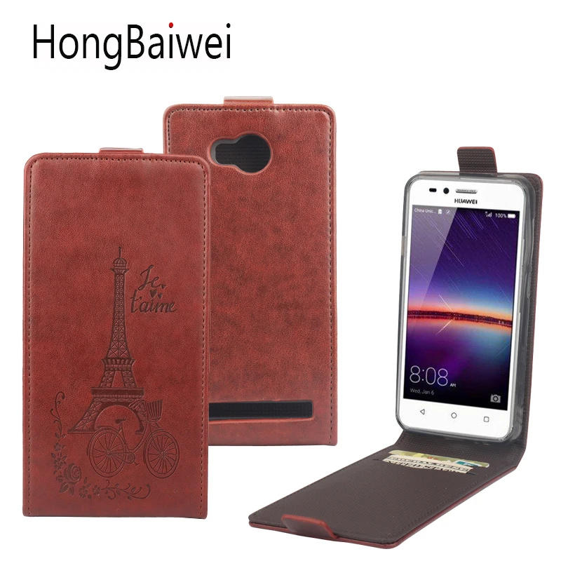 Кожаные чехлы-бумажники с откидной крышкой для Huawei Nova 2i Honor 5A российская версия