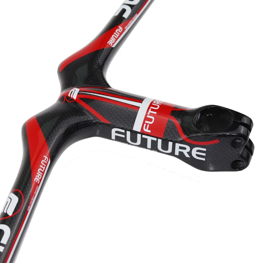 FUTURE Carbon Fiber MTB Flat Handlebar Integrated With stem | Спорт и развлечения