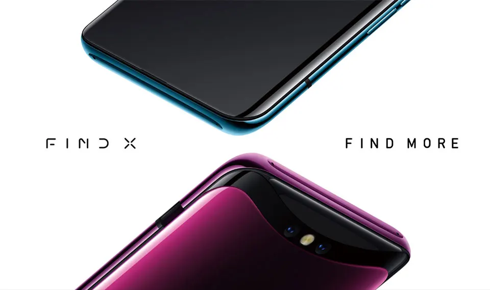 Мобильный телефон Oppo Find X 4G LTE Snapdragon 845 Android 8,1 6,4" ips 2340X1080 8 Гб ram 256 ГБ rom 25,0 МП Face ID