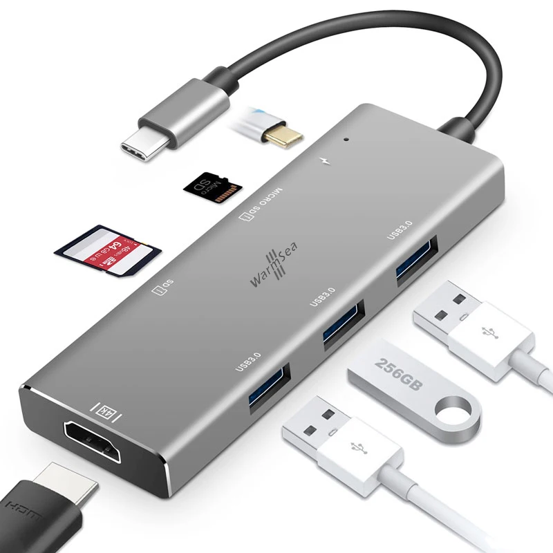 Тип usb C концентратор hdmi адаптер с Dex режим для S8 S9 Примечание 8 huawei mate 10 P20 Macbook Pro USB 3