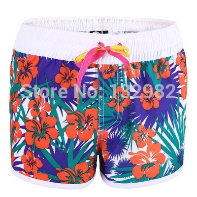 2015 BRAND FASHION WOMEN'S SWIMMING WEAR SPORT STRETCH BEACH SWIMWEAR WOMEN SURF BOARD SHORTS SIZE L WHITE BLUE RED | Женская одежда