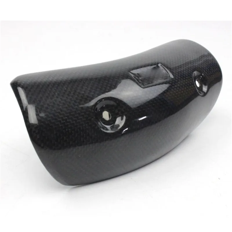 Мотоцикл AKRAPOVIC глушитель крышка из углеродного волокна Цвет протектор тепловой щит крышка защита TMAX530 CB400 CBR300 Z250 Z750
