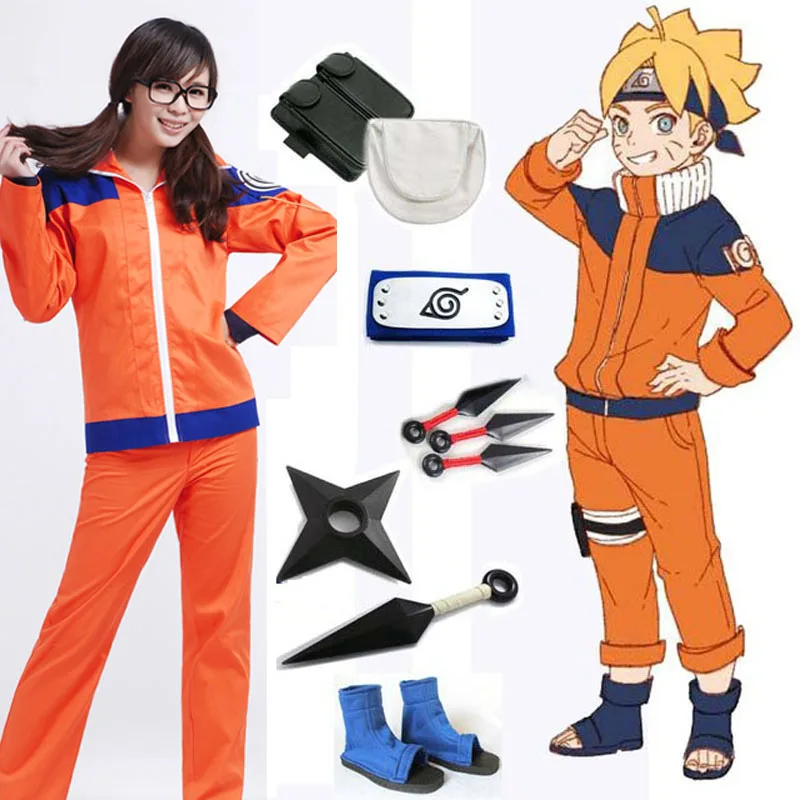 Горячая Наруто Узумаки первого поколения Косплей Костюм Хэллоуин сурпуден 1