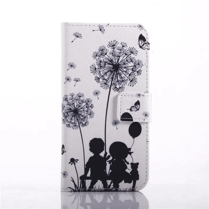 Couple Dandelion Роскошный чехол для samsung Galaxy J3 J5 J7 A3 A5 S9 S8 плюс S7 S6 край S5 модные Единорог любовь звездного неба на застежке в стиле ретро чехол E23Z - Цвет: Couple Dandelion