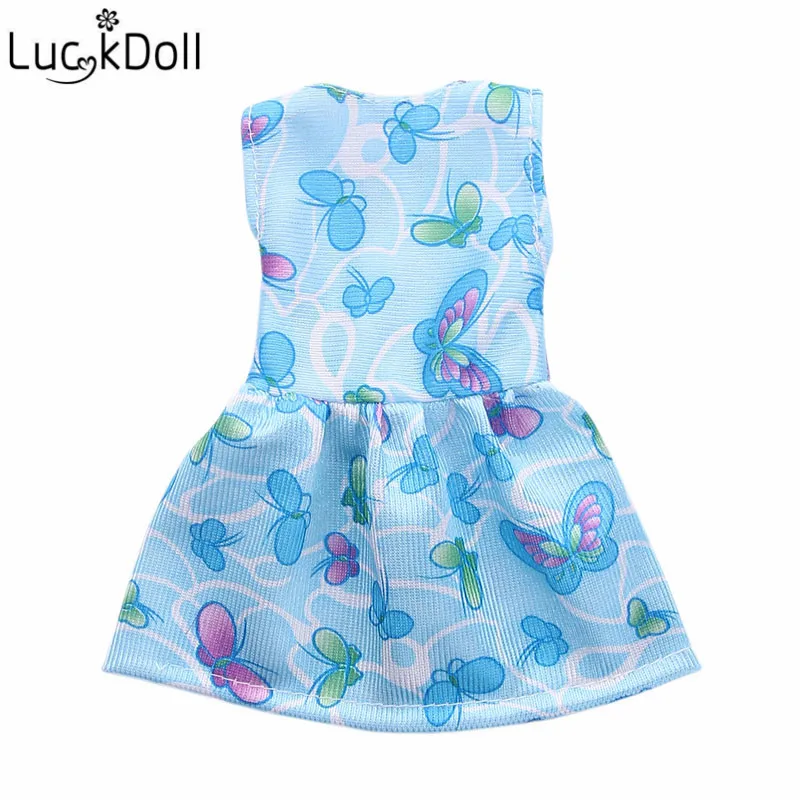 Luckydoll новая кукла одежда аксессуары юбка подходит для 14,5 дюймов Американская женская кукла игрушка детский лучший праздничный подарок