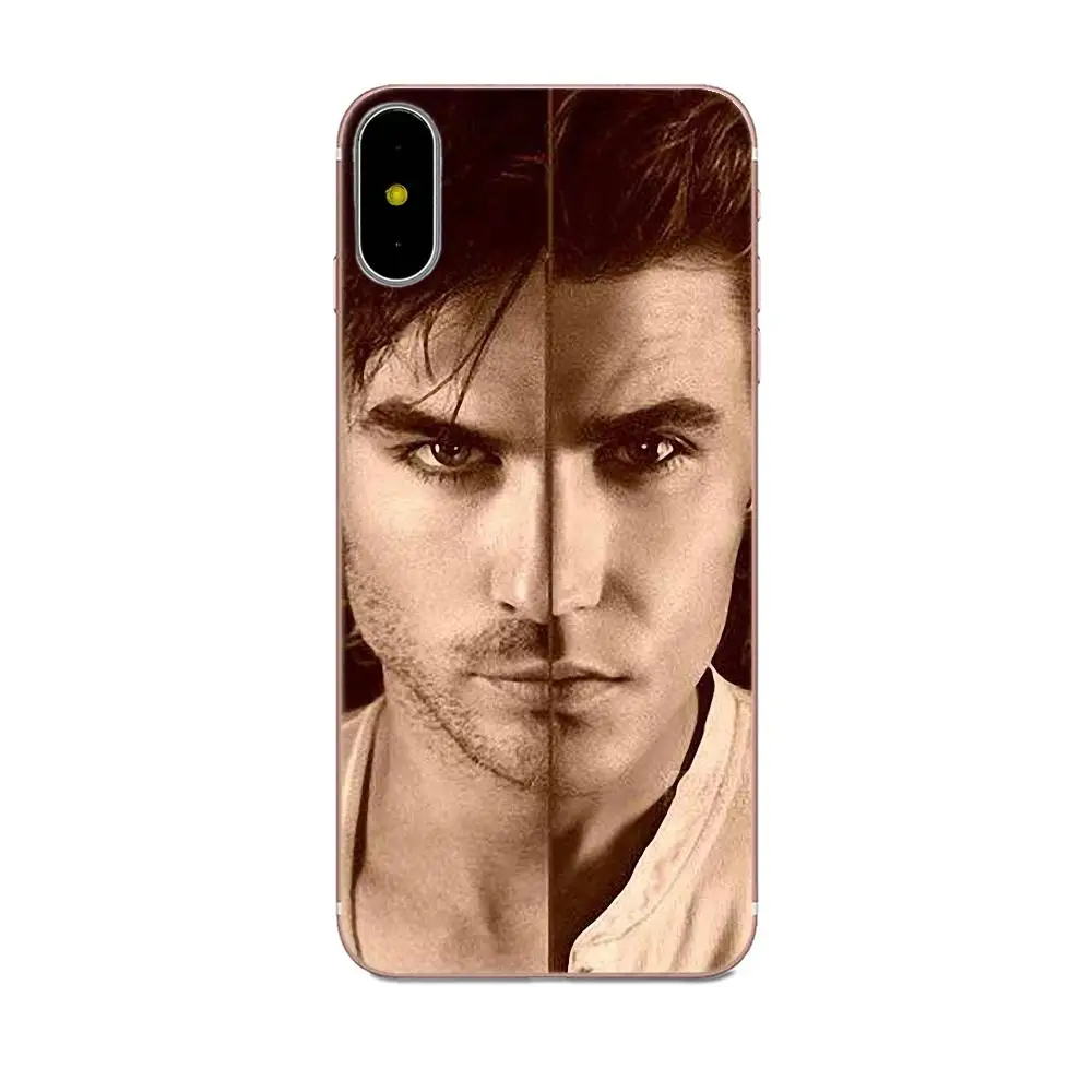 Дневники вампира Деймон Ян Сомерхолдер для Sony Xperia Z Z1 Z2 Z3 Z4 Z5 compact Mini M2 M4 M5 T3 E3 E5 XA XA1 XZ