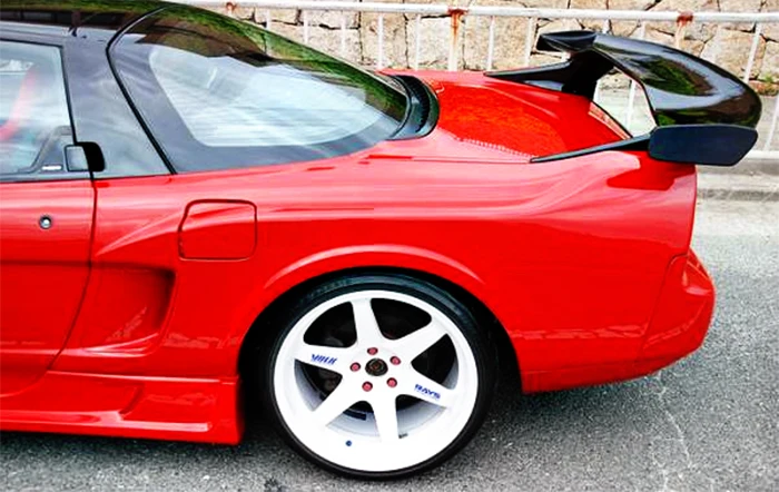 Задний спойлер из углеродного волокна для NSX ARS Style Honda комплект глянцевых
