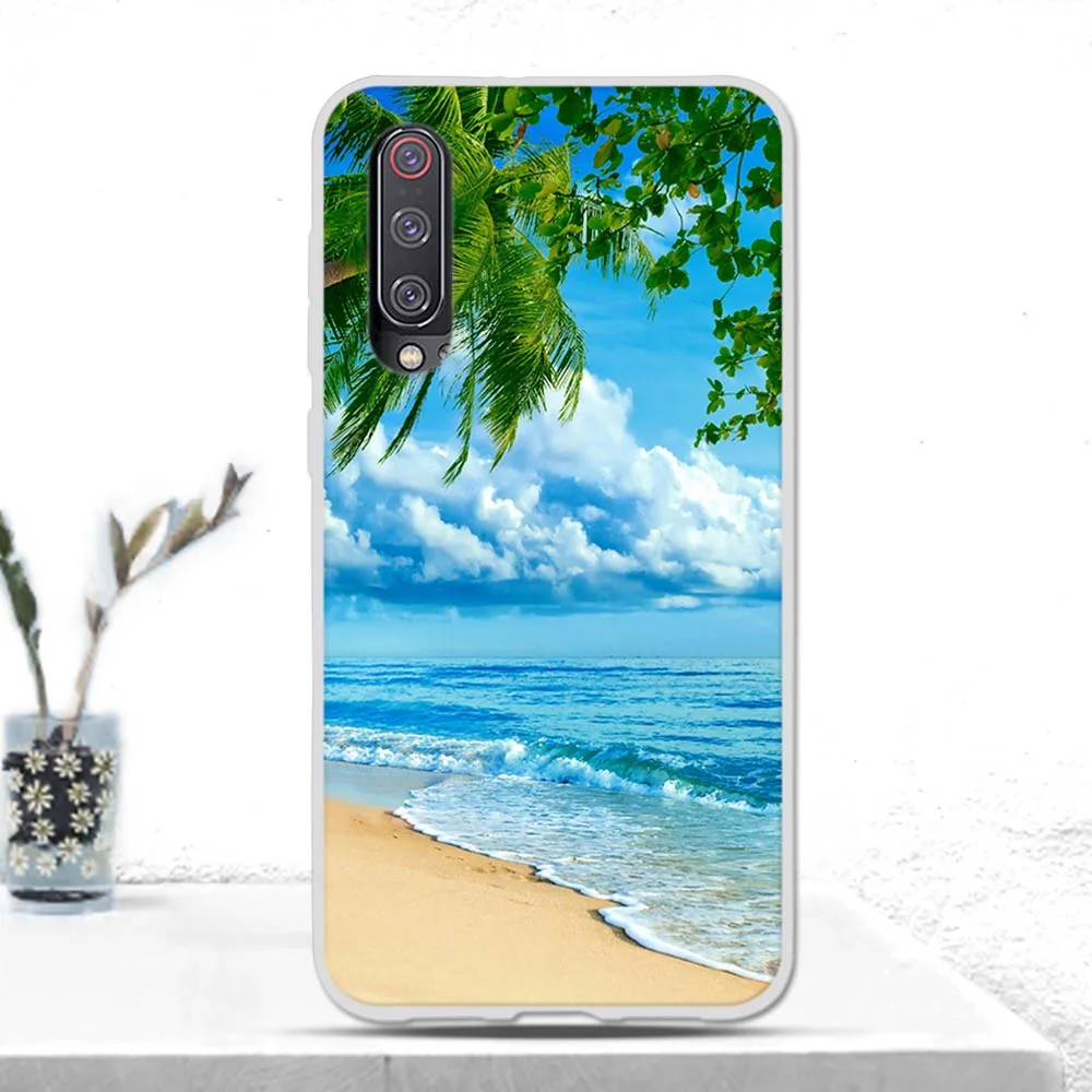 Роскошные Чехлы для Xiaomi Mi 9 SE чехол Мягкая силиконовая задняя крышка из ТПУ Для