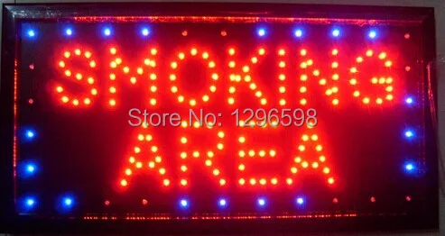 CHENXI Special Offer led sign Graphics semi-outdoor 10*19 Inch Ultra Bright business store smoking area signboard