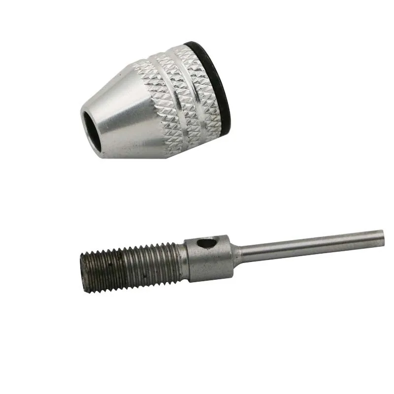 

3mm & 2.3mm Shank Connecting Shaft Electric Grinder Keyless Drill Bits Chuck Adapter Clamping Range 0.3-3mm Drill Bit Converter
