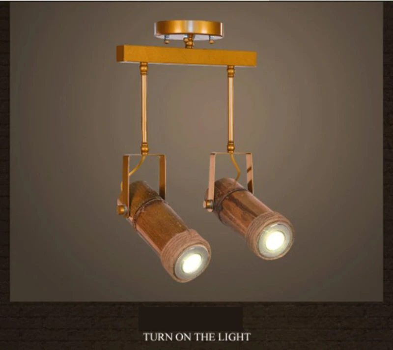 Pearmon Лофт винтажный Сельский Pendentif Lumiere Chanvre Corde Bambou Cage De Fer Pendentif Lampe основной светильник для ресторана