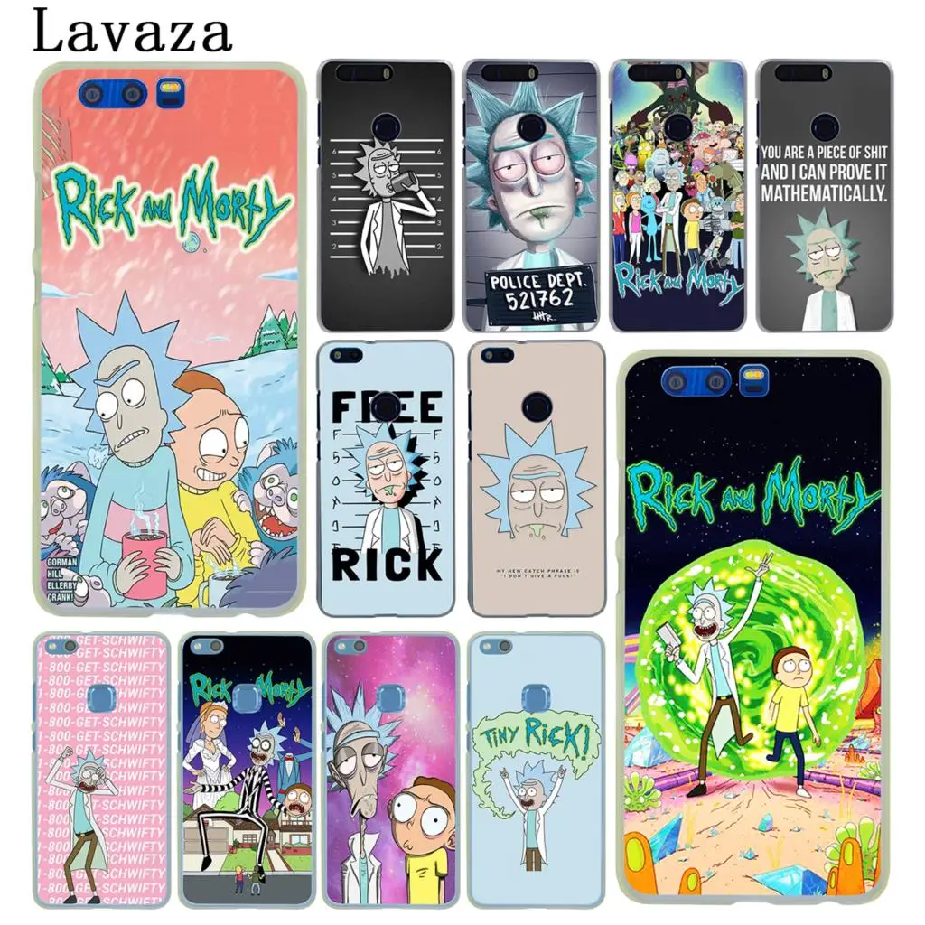 Lavaza сезона Рика и Морти чехол для телефона для huawei Y9 Y7 Y6 Prime Honor 20 10 8C 8X8 9X9 Lite 7C 7X 7A Pro крышка